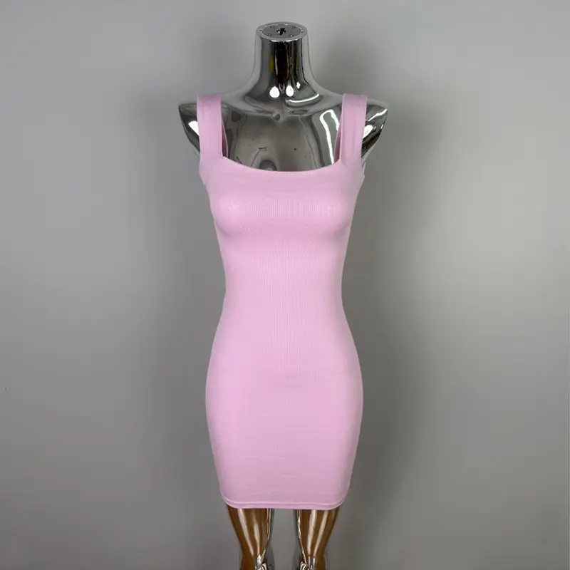 South Korea Slimming One-Line Dress for Women
