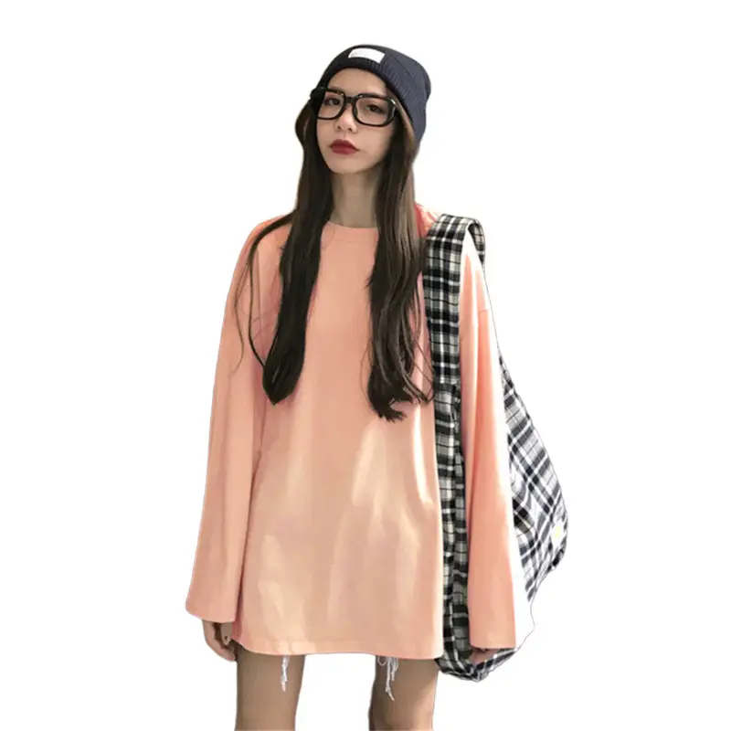 Women Loose B-Top T-Shirt Long Sleeve Autumn 2025 - Image 18