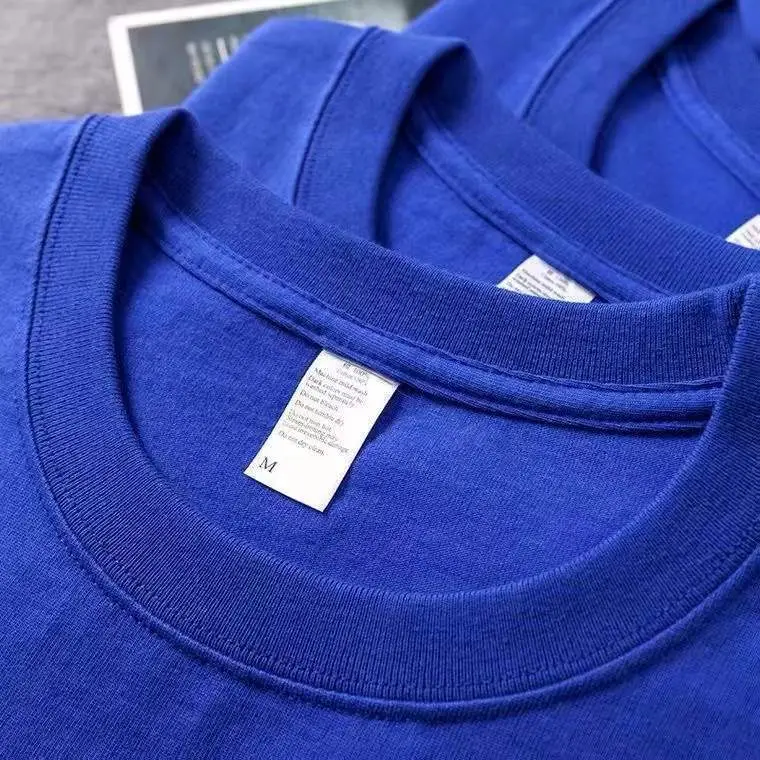 Women's Orange Cotton T-Shirts 230g Loose Fit - Image 9
