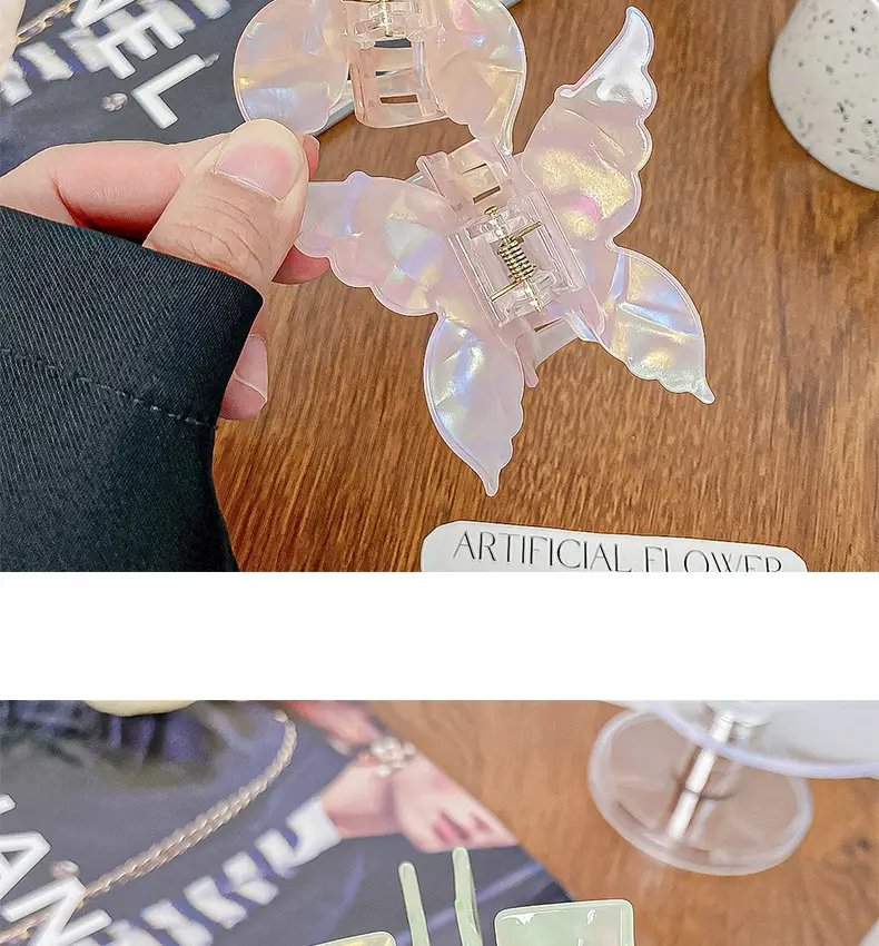 Artificial Butterfly Hair Clip for Women Mermaid Hijimi Style — feature 13