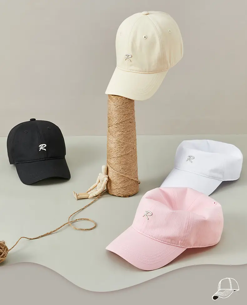 R Letter Sun Proof Baseball Cap for Men Women — feature 7