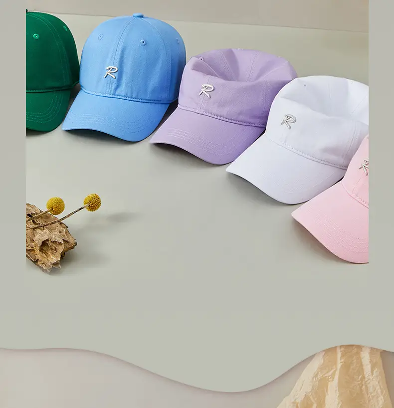 R Letter Sun Proof Baseball Cap for Men Women — feature 9