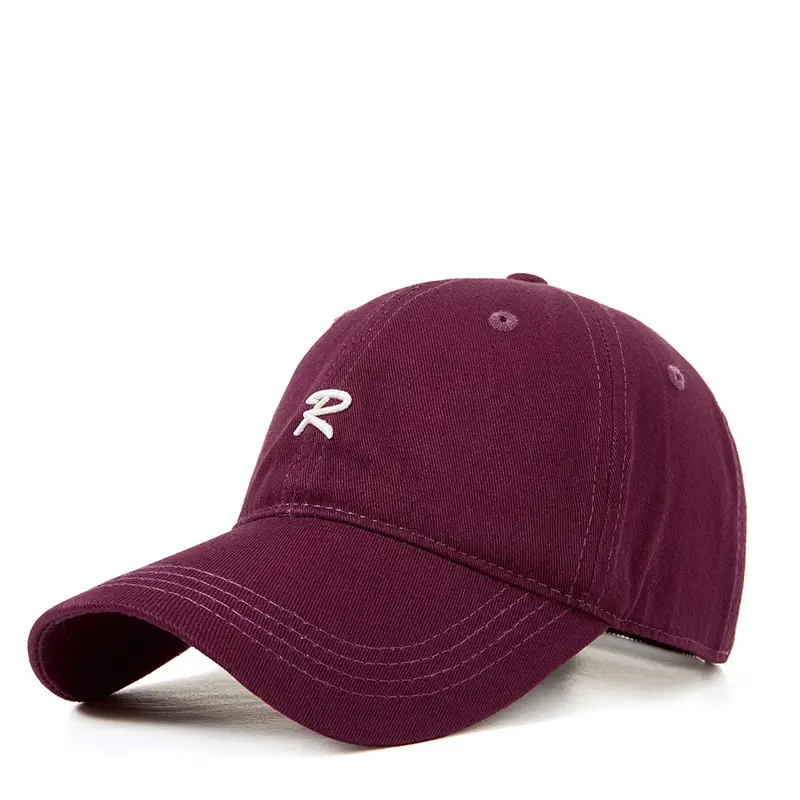 R Letter Sun Proof Baseball Cap for Men Women - Image 7