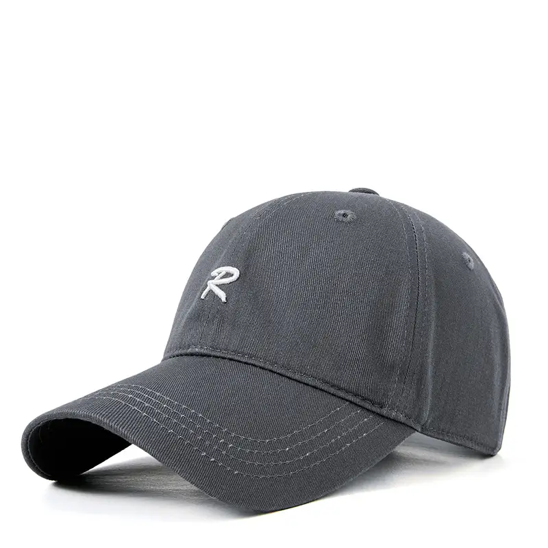 R Letter Sun Proof Baseball Cap for Men Women - Image 9