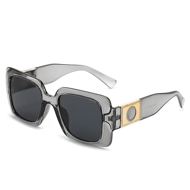 Korean Style Square Sunglasses Mint Green for Men Women - Image 12