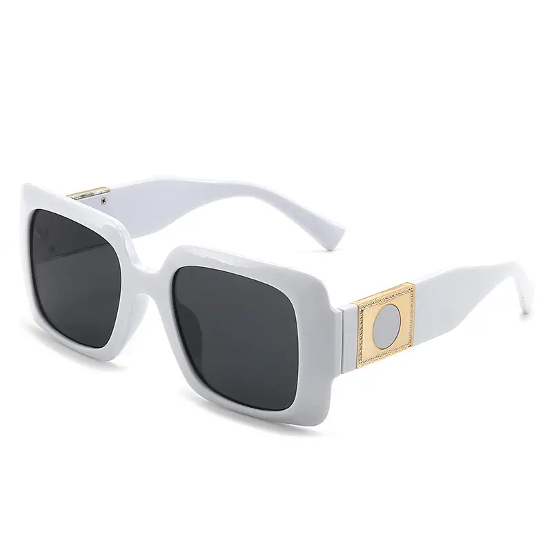 Korean Style Square Sunglasses Mint Green for Men Women - Image 13