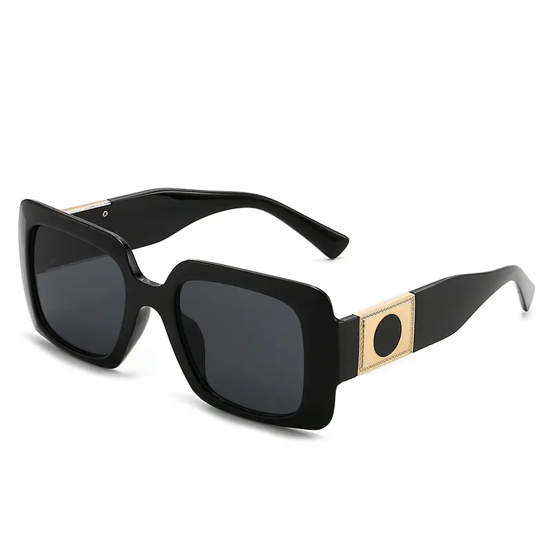 Korean Style Square Sunglasses Mint Green for Men Women - Image 14