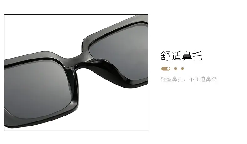 Korean Style Square Sunglasses Mint Green for Men Women β feature 15