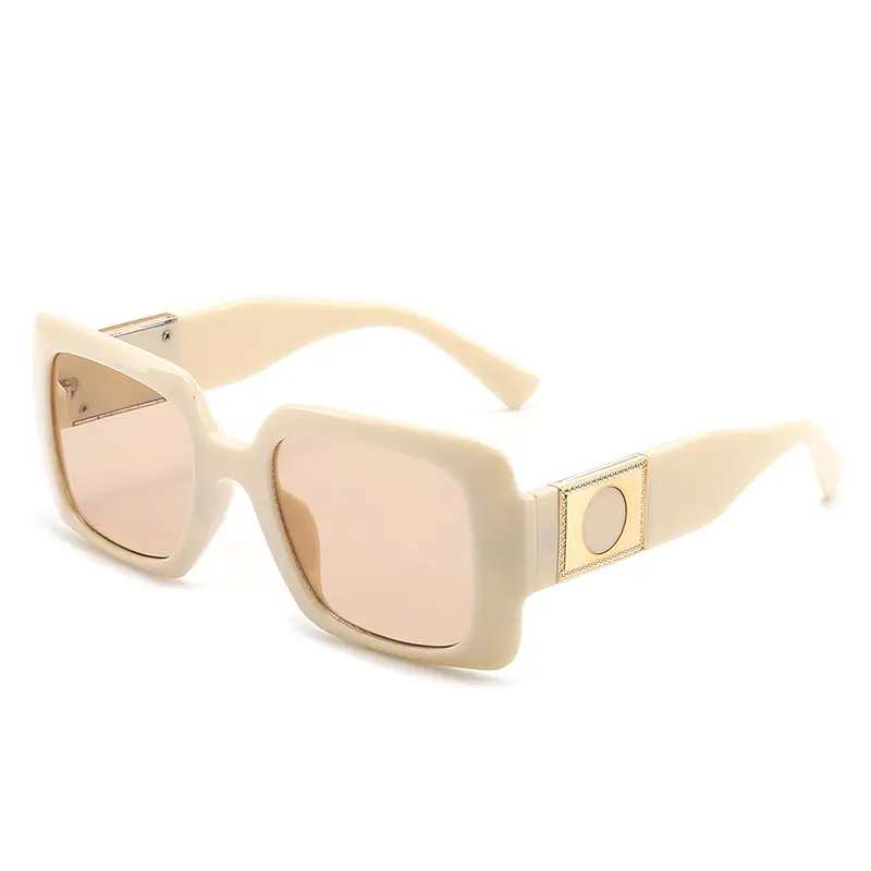 Korean Style Square Sunglasses Mint Green for Men Women - Image 4