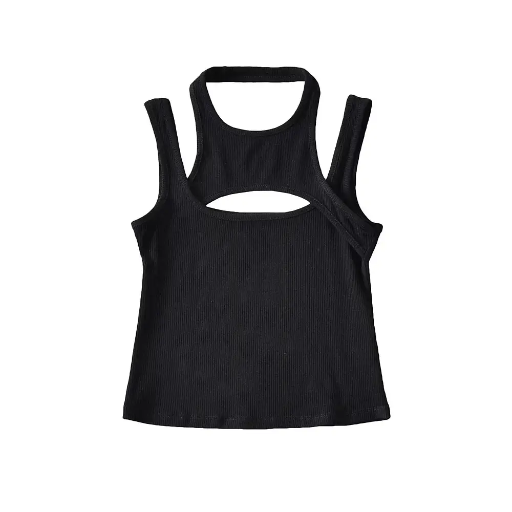 Women's Fake Two-piece Shoulder Camisole Summer 2022 - Image 4