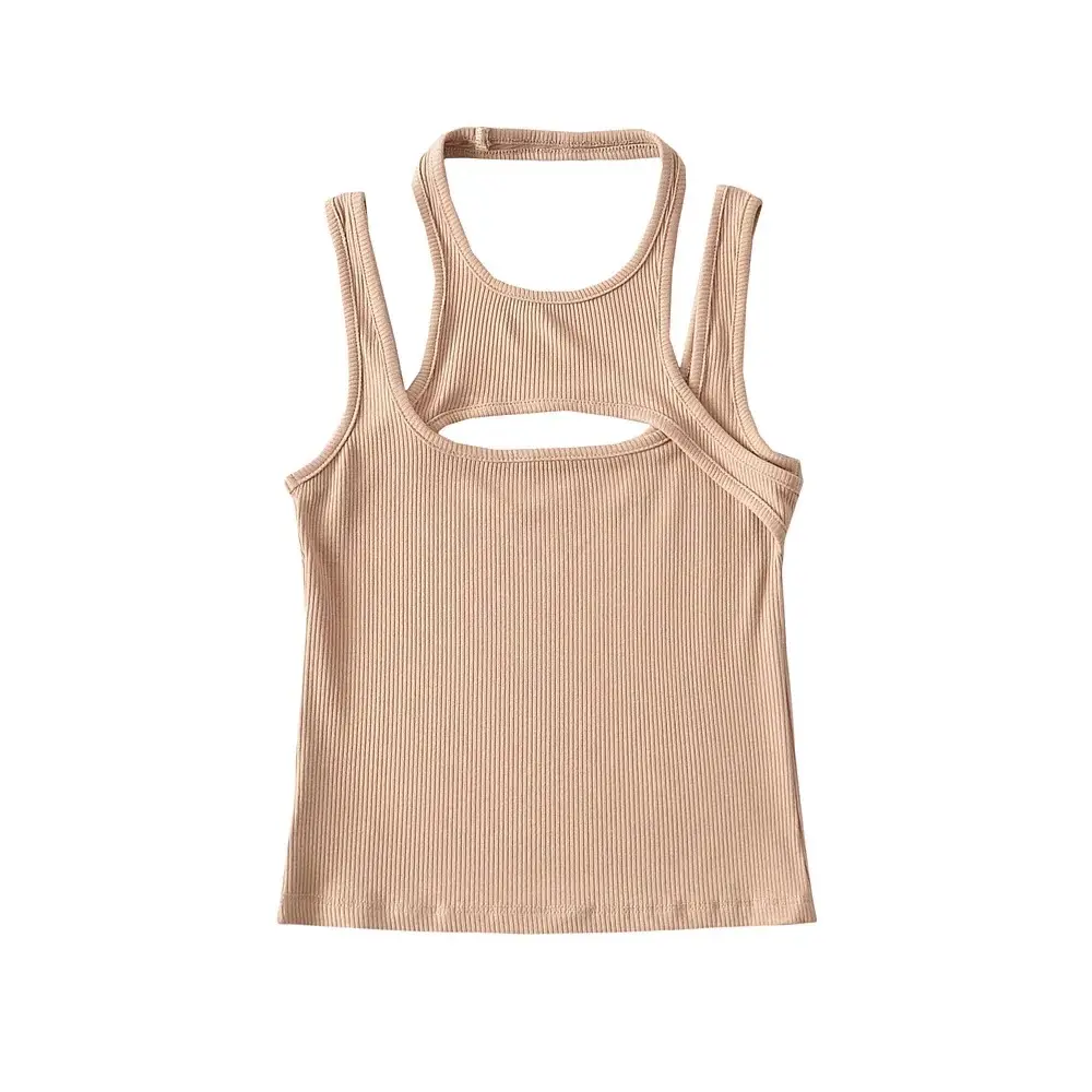 Women's Fake Two-piece Shoulder Camisole Summer 2022 - Image 5