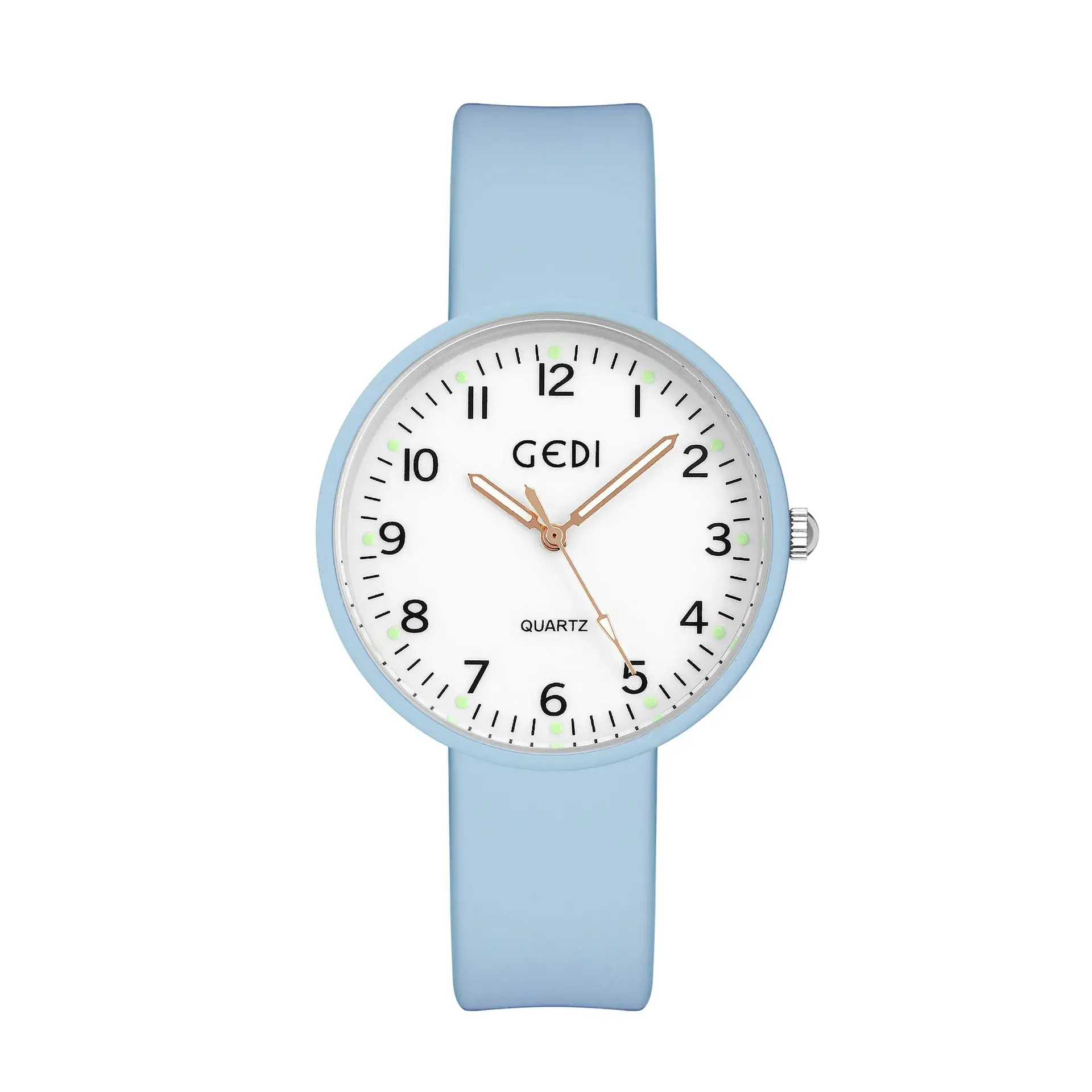 Pink Jelly Silicone Women's Quartz Watch - Image 3