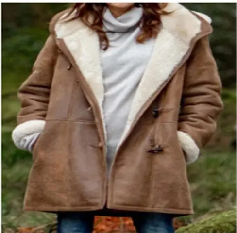 Women Winter Harajuku Style Cardigan Jacket Hooded Duffle Coat