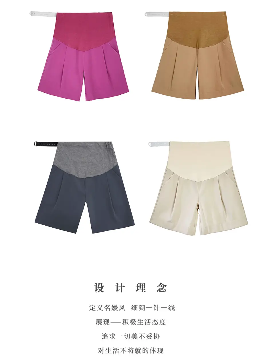 Women's Magenta Shorts with White Sneakers β feature 3