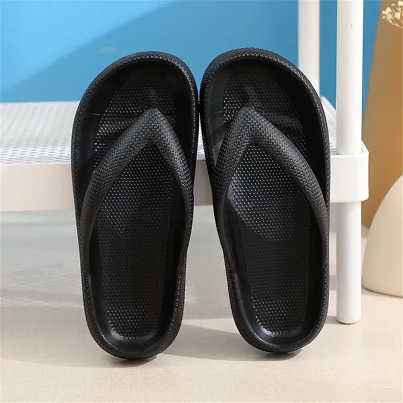 Factory Wholesale Non-Slip Flip Flops Yellow Casual Summer Slippers