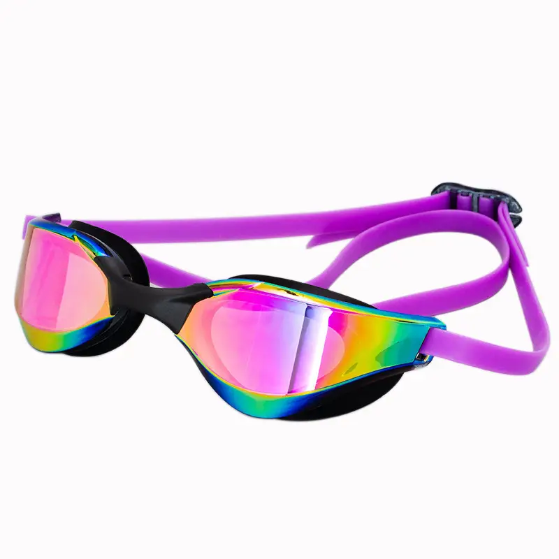 Competition Goggles Adult Swimming Goggles Swimming Goggles Racing Electroplated Professional Anti-fog Goggles Swimming Glasses Training Goggles