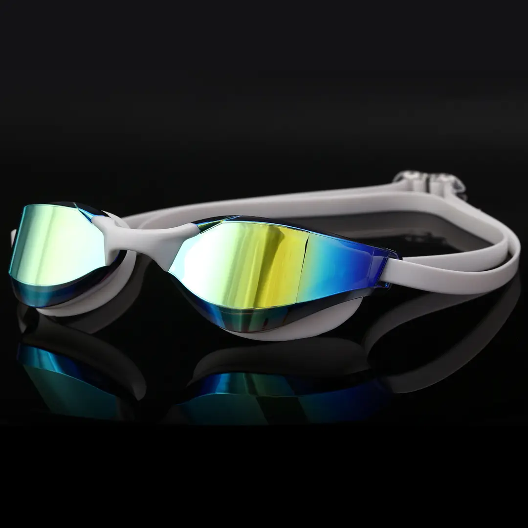 Competition Goggles Adult Swimming Goggles Swimming Goggles Racing Electroplated Professional Anti-fog Goggles Swimming Glasses Training Goggles