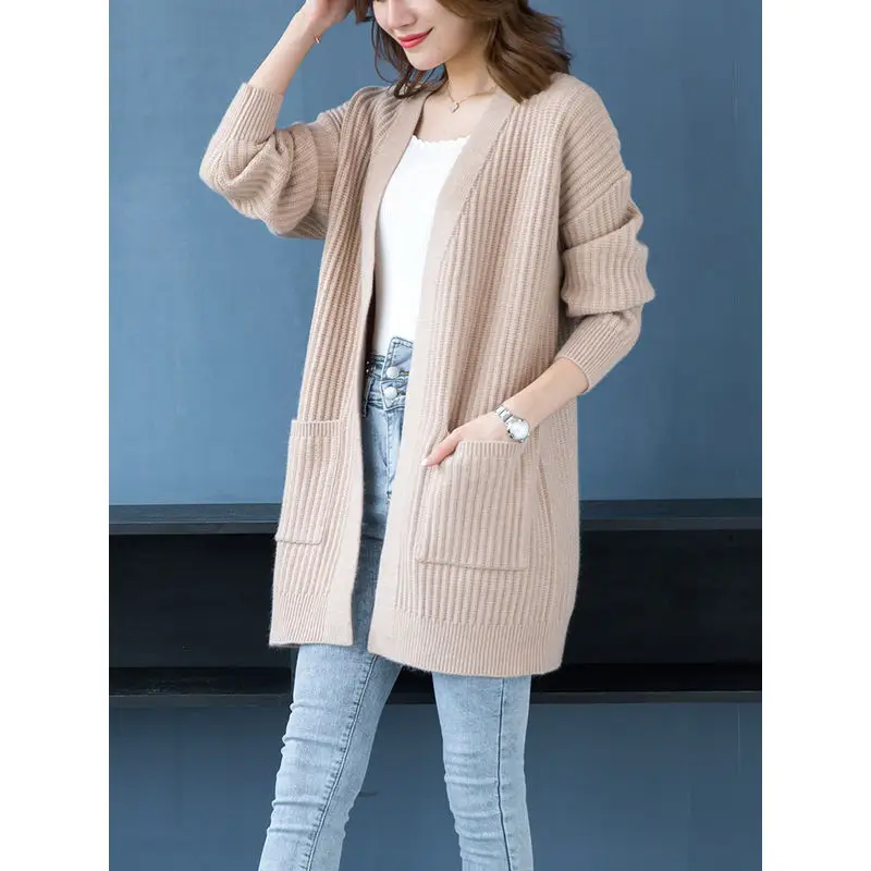 2024 Teal Knit Cardigan with Flap Pocket Pants - Image 2