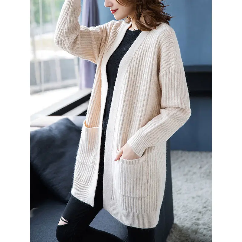 2024 Teal Knit Cardigan with Flap Pocket Pants - Image 6