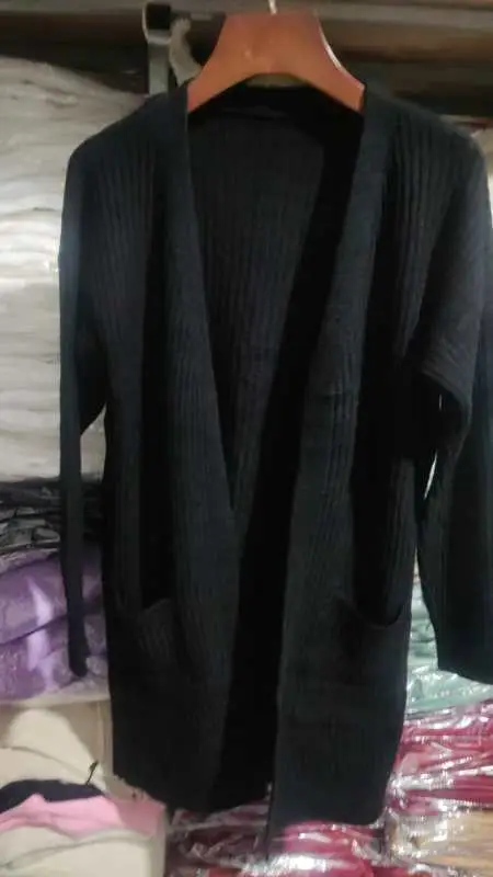 2024 Teal Knit Cardigan with Flap Pocket Pants - Image 7