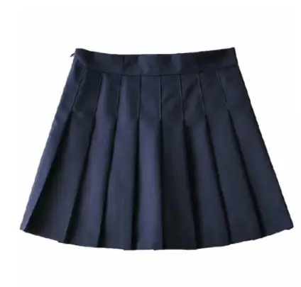 Black Pleated Skirt for Women Spring Autumn 2022 - Image 7
