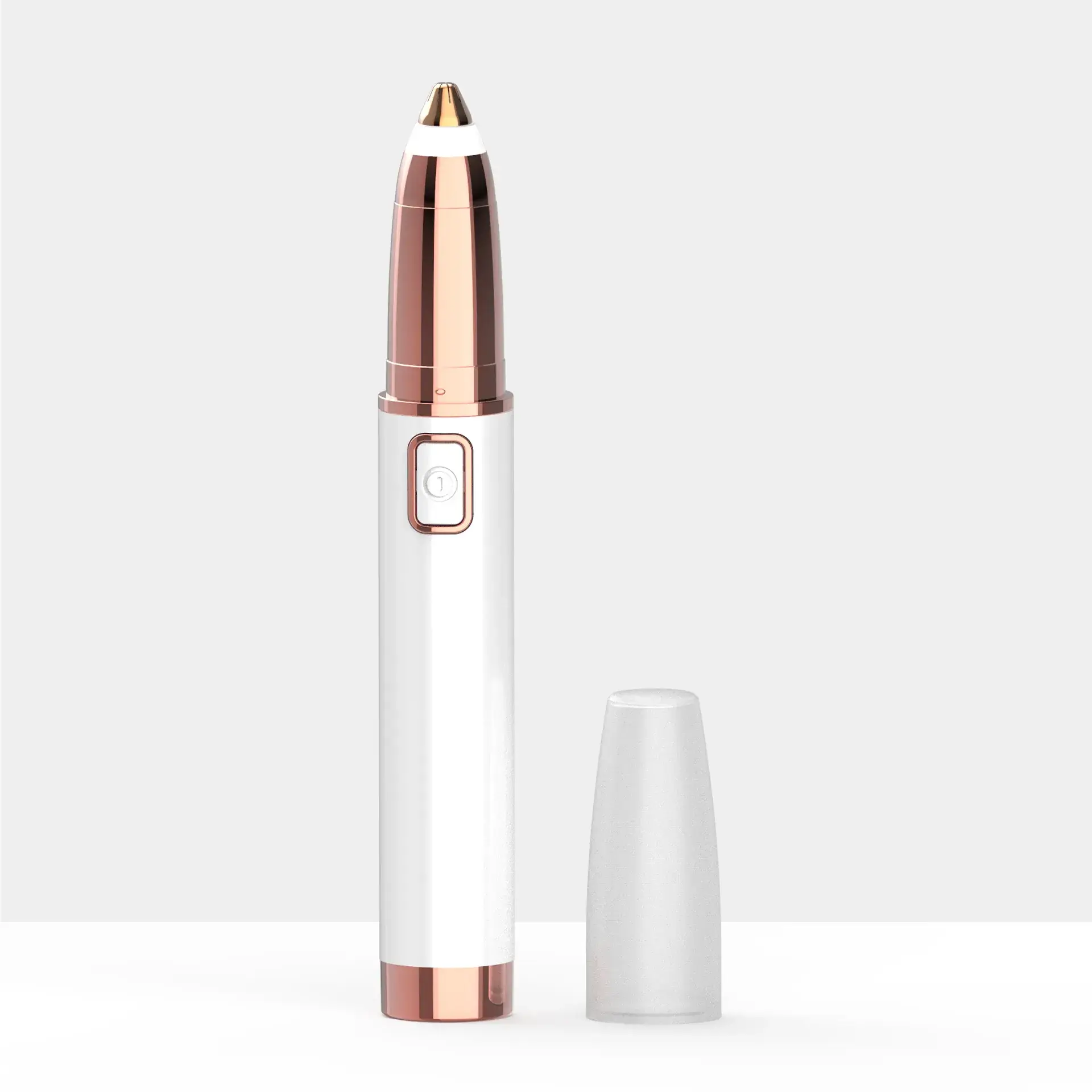 Women's Electric Eyebrow Pencil Shaver Rose Gold - Image 3