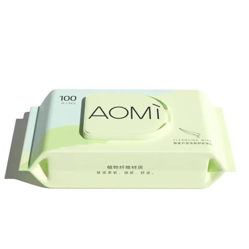 Aomi Makeup Remover Wipes 100 Pcs Sensitive Skin