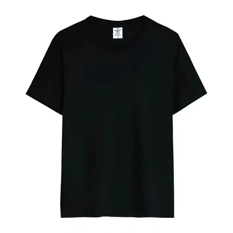 Men Grey Short Sleeve T-Shirt Solid Color - Image 21