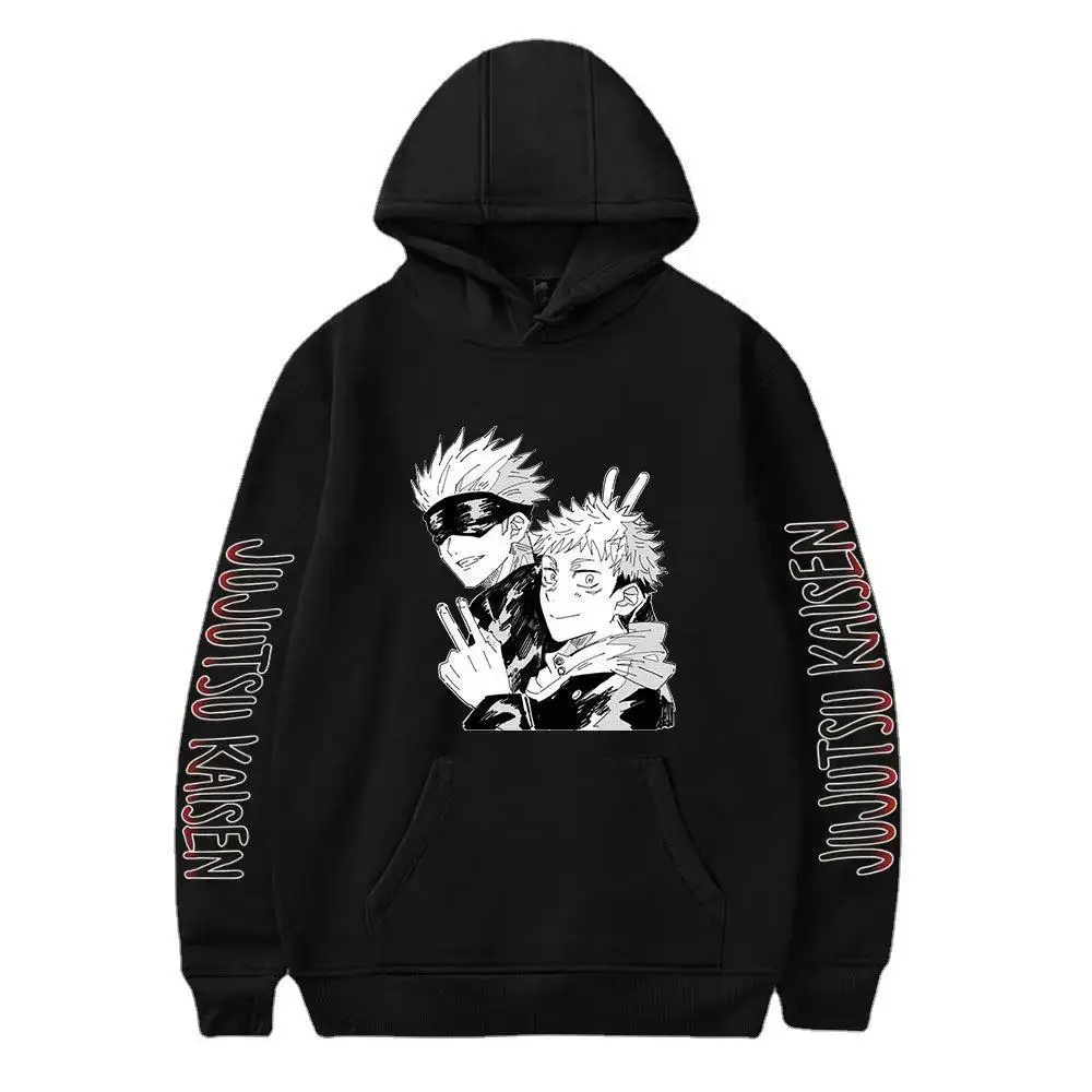 2022 Anime Fleece Lined Hoodie for Men Large - Image 18