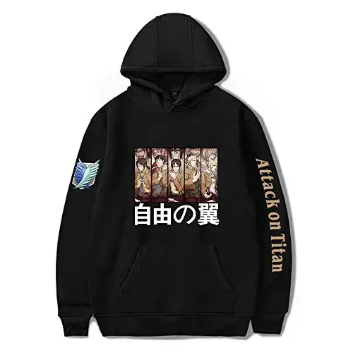 2022 Anime Fleece Lined Hoodie for Men Large - Image 11