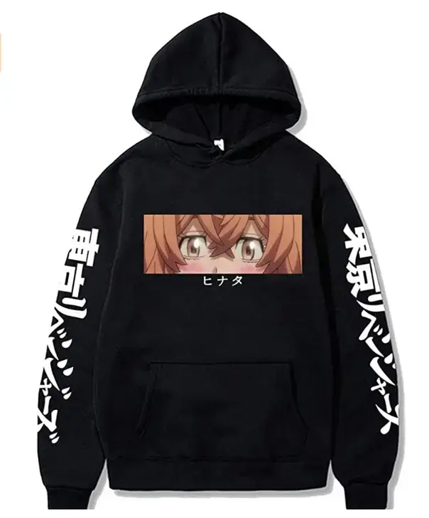 2022 Anime Fleece Lined Hoodie for Men Large - Image 12
