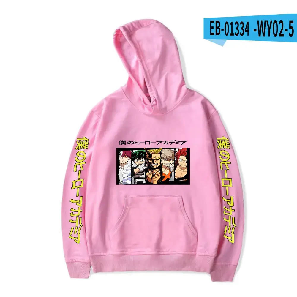 2022 Anime Fleece Lined Hoodie for Men Large - Image 9
