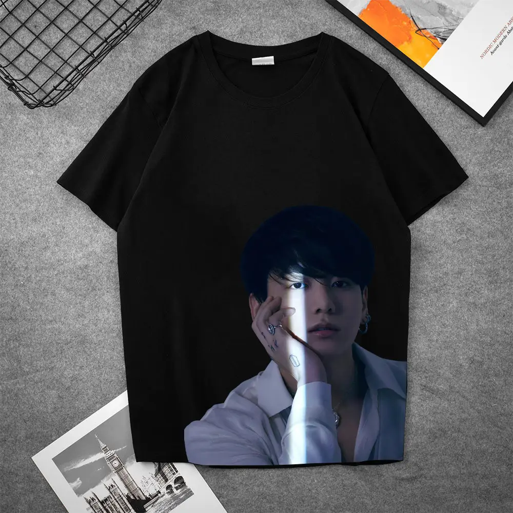 Korean Style Bulletproof T-Shirt White Short Sleeve - Image 14