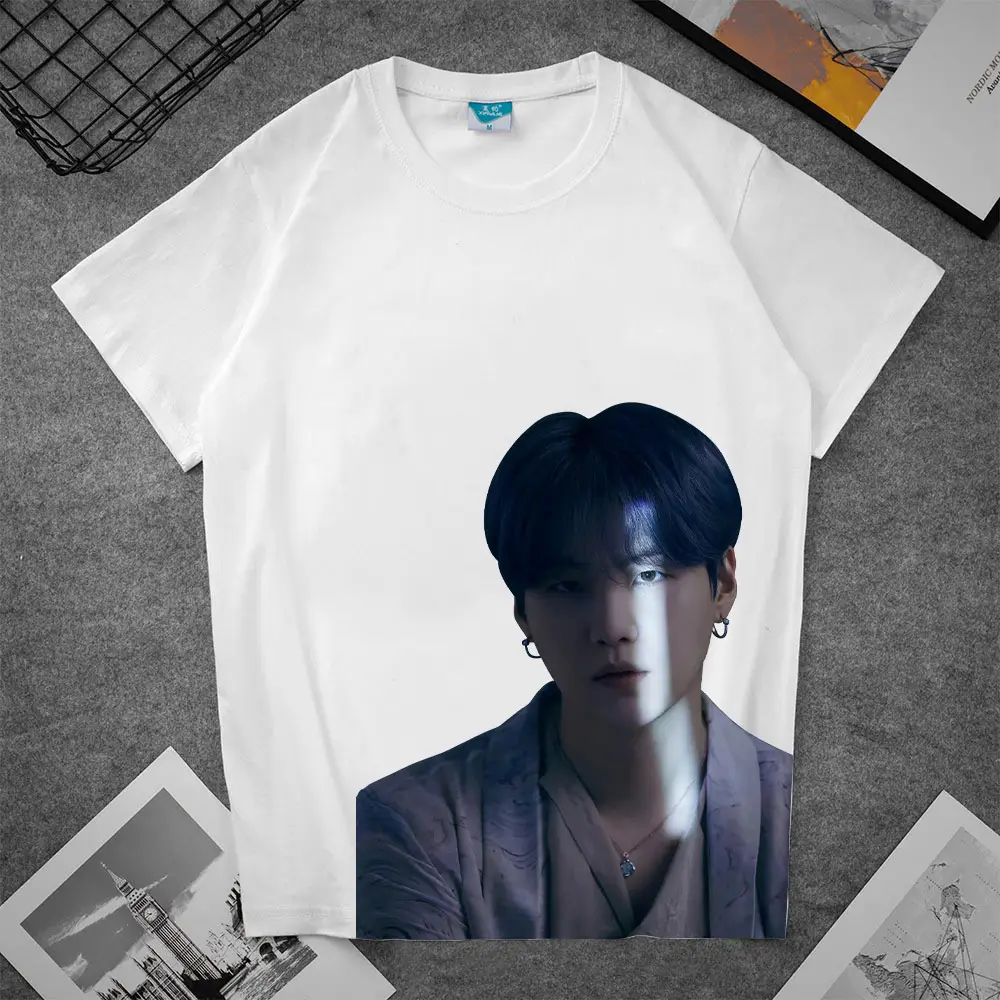 Korean Style Bulletproof T-Shirt White Short Sleeve - Image 6