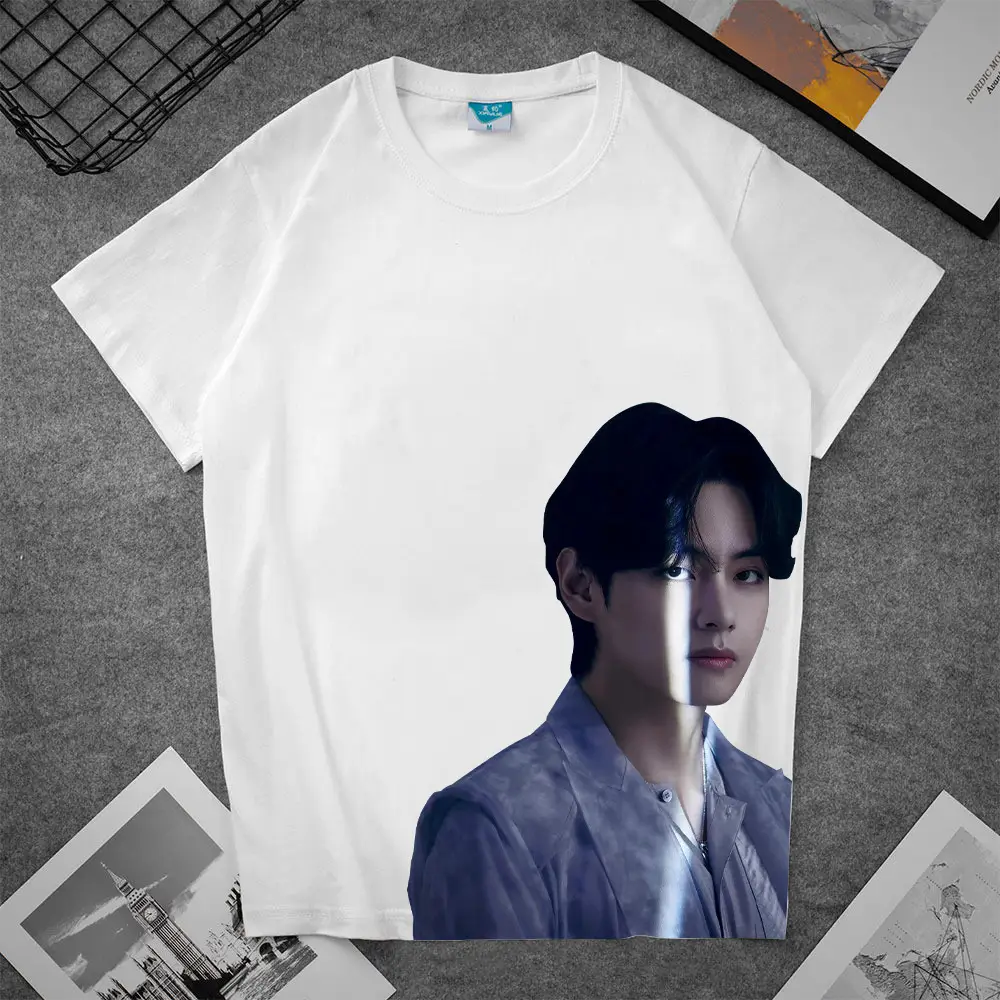Korean Style Bulletproof T-Shirt White Short Sleeve - Image 5