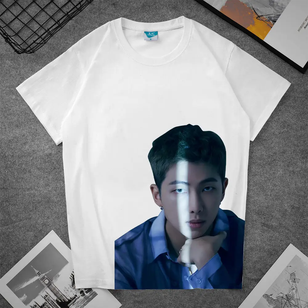 Korean Style Bulletproof T-Shirt White Short Sleeve - Image 3