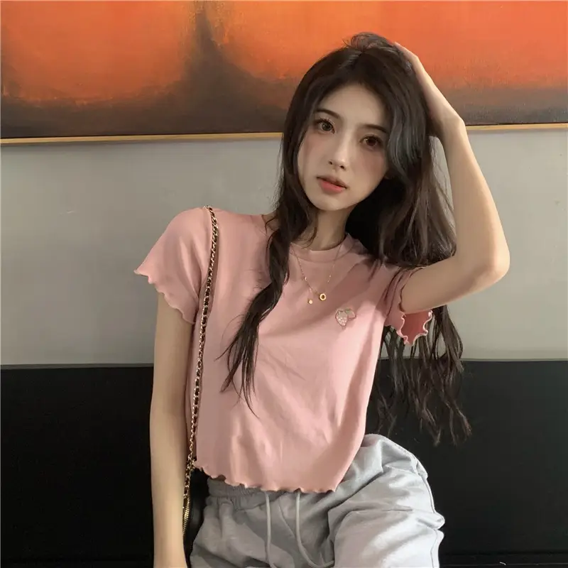 Sweet Spicy Crop Top for Women 2025 Summer — feature 10