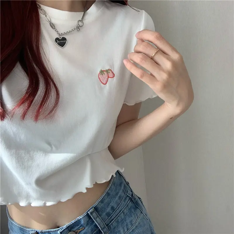 Sweet Spicy Crop Top for Women 2025 Summer — feature 11