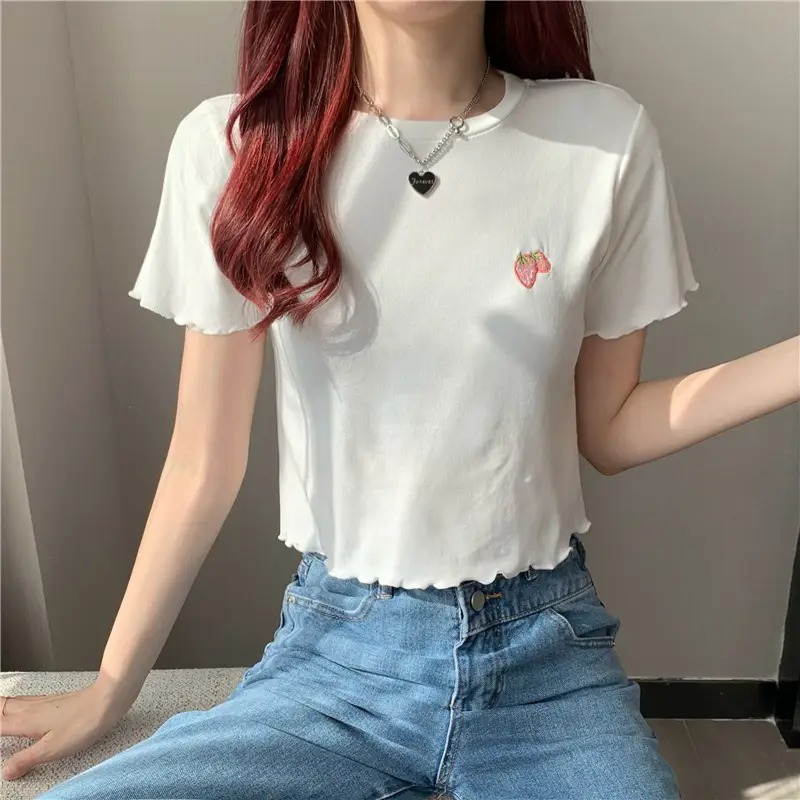 Sweet Spicy Crop Top for Women 2025 Summer — feature 15