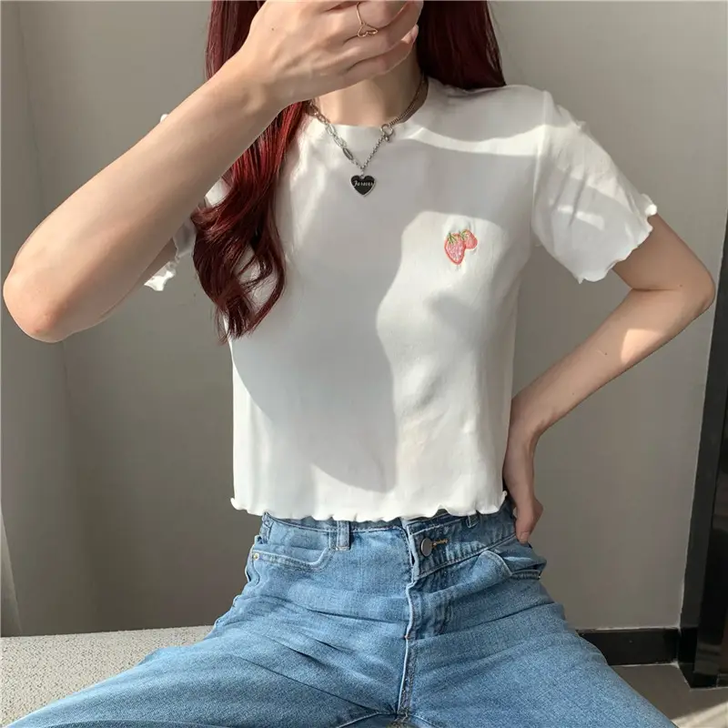 Sweet Spicy Crop Top for Women 2025 Summer — feature 16