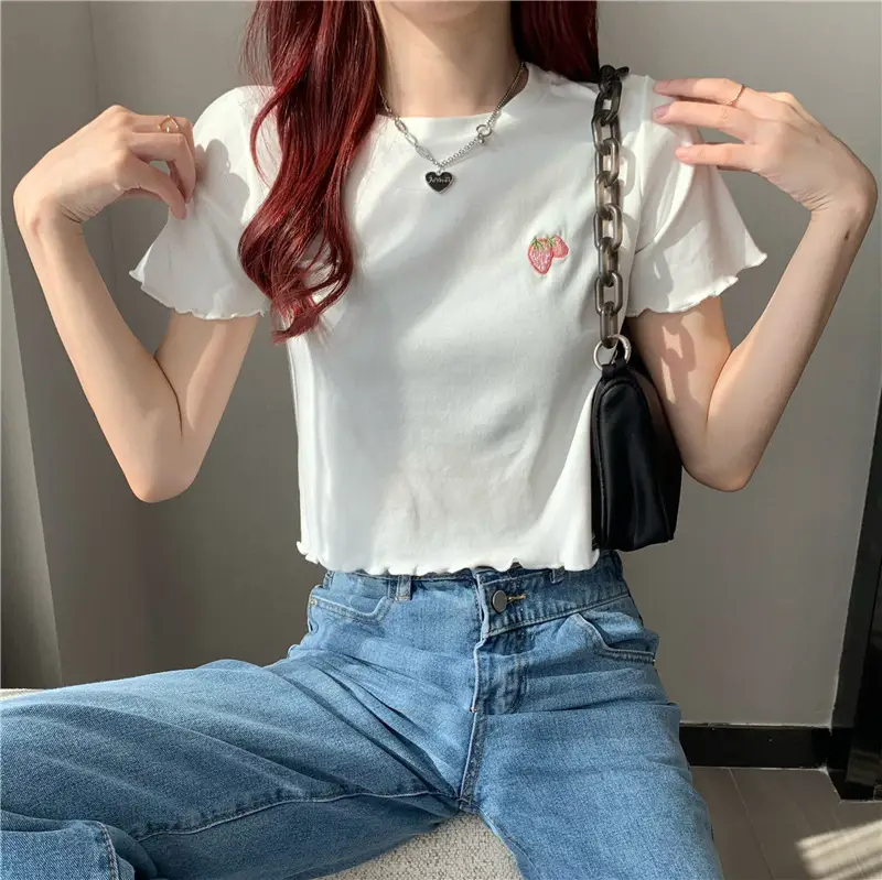 Sweet Spicy Crop Top for Women 2025 Summer — feature 17