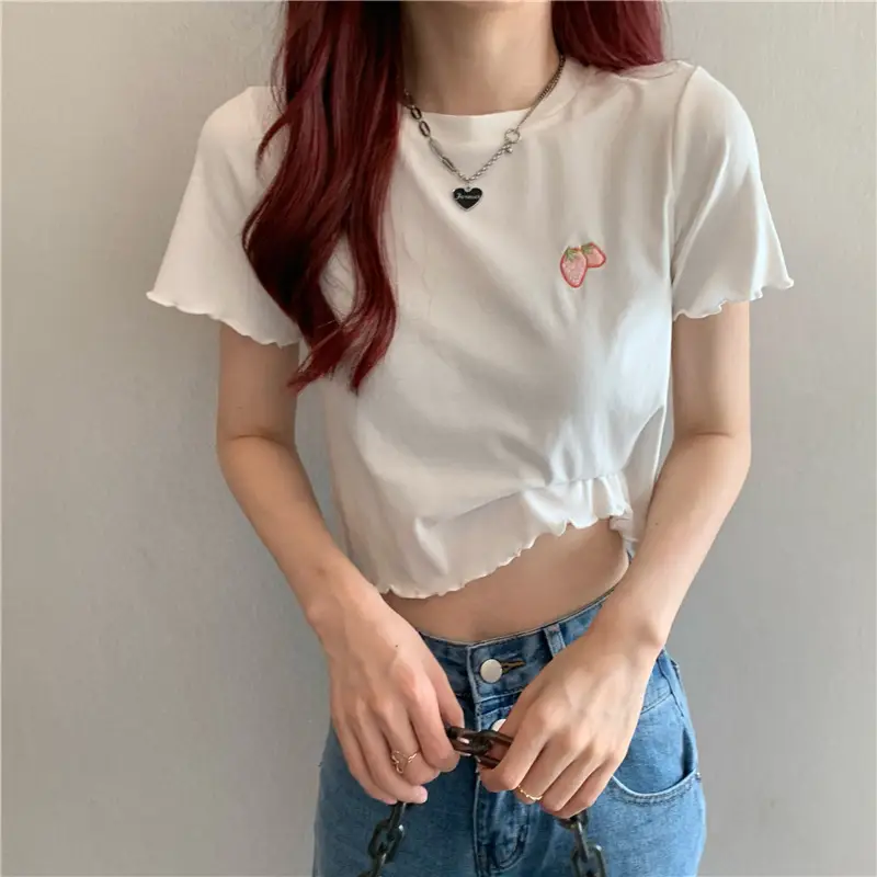Sweet Spicy Crop Top for Women 2025 Summer — feature 18