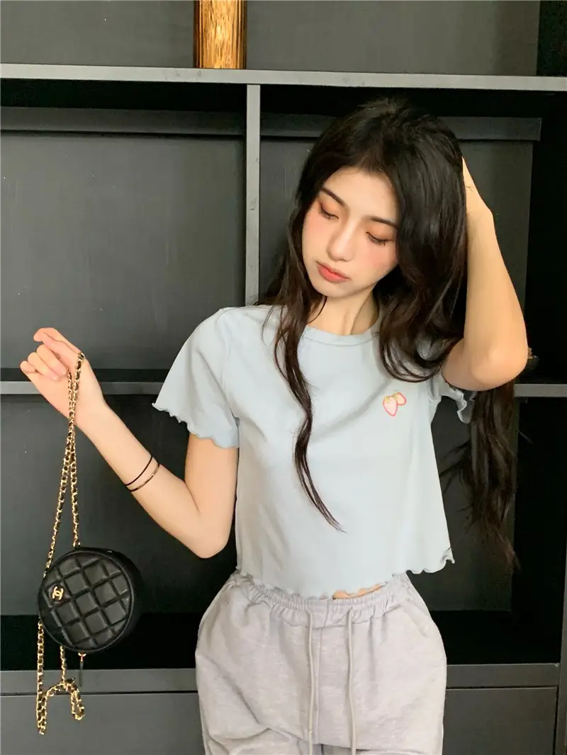 Sweet Spicy Crop Top for Women 2025 Summer — feature 19