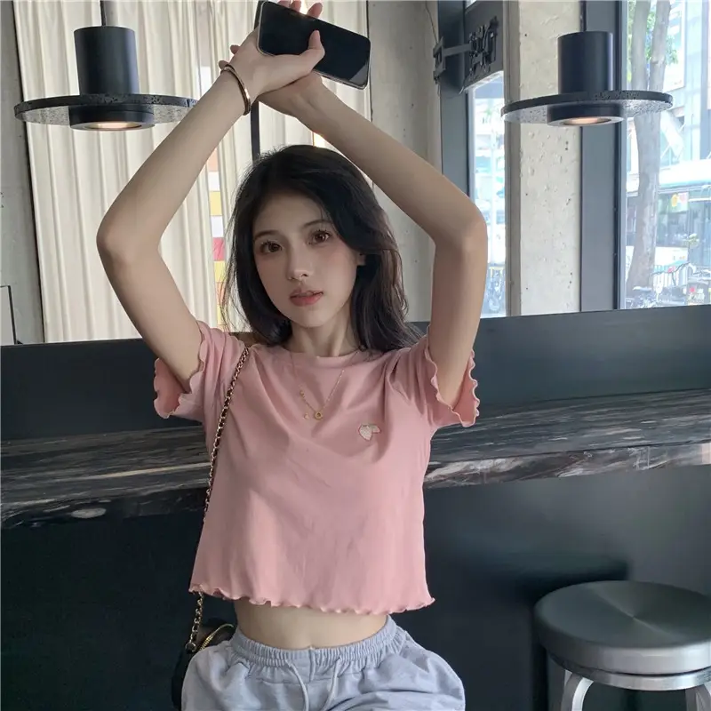 Sweet Spicy Crop Top for Women 2025 Summer — feature 2