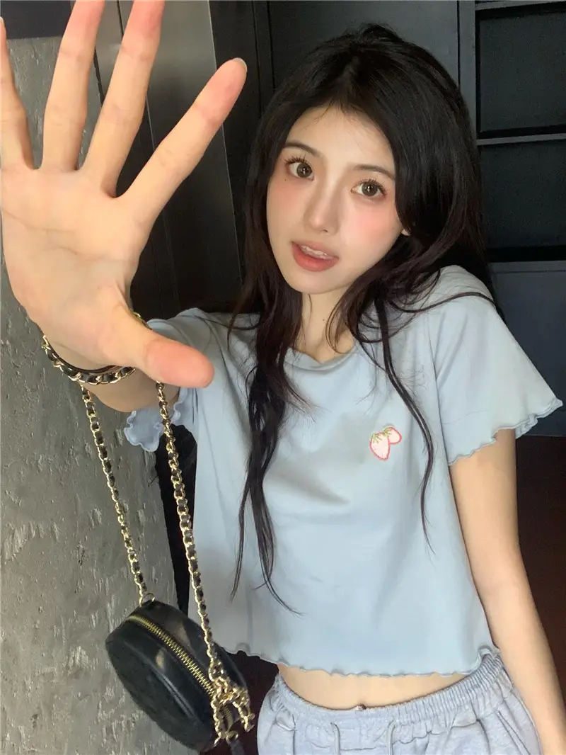 Sweet Spicy Crop Top for Women 2025 Summer — feature 20