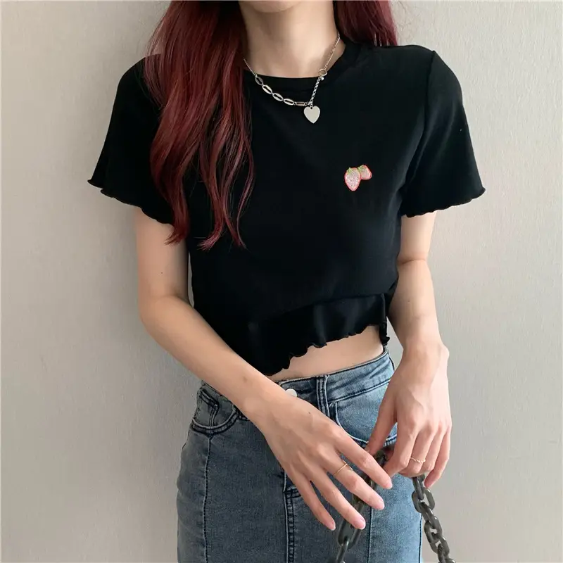 Sweet Spicy Crop Top for Women 2025 Summer — feature 28