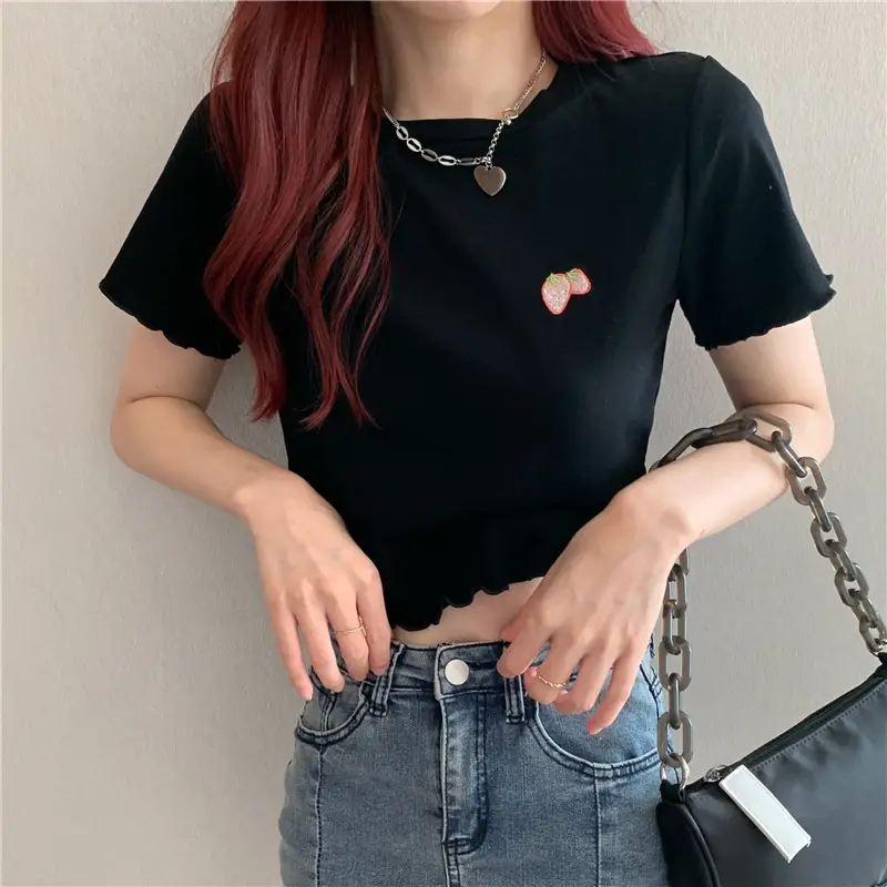 Sweet Spicy Crop Top for Women 2025 Summer — feature 30