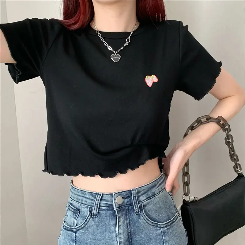 Sweet Spicy Crop Top for Women 2025 Summer — feature 31