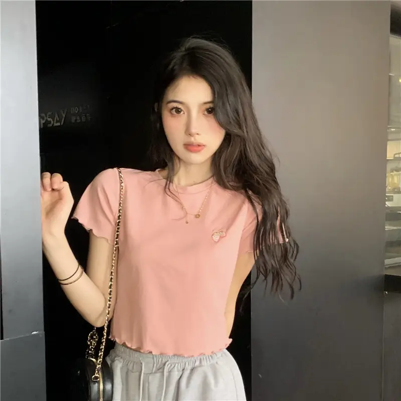 Sweet Spicy Crop Top for Women 2025 Summer — feature 4