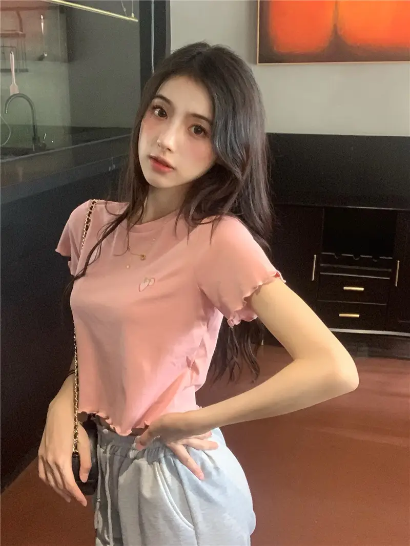 Sweet Spicy Crop Top for Women 2025 Summer — feature 5